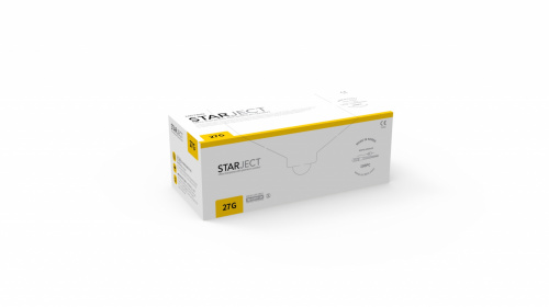 Картинка Иглы карпульные MCTBIO STARJECT 27G-XL (0.4х35 мм) 100 шт/упак для анонса