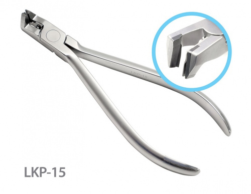 Картинка LKP-15 Кусачки дистальные Flush End с безопасным удержанием дуги для анонса