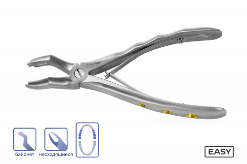 Картинка 3255S Щипцы детские EASY для удаления верхних моляров для анонса