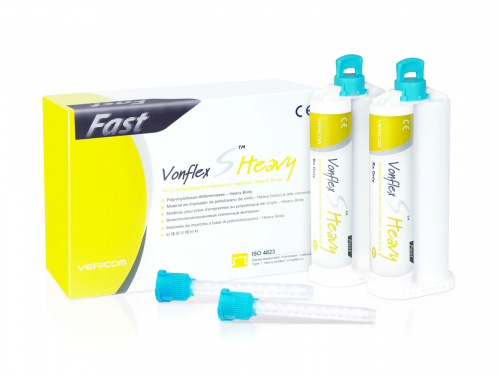Картинка Материал стоматологический слепочный силиконовый Vonflex S Heavy Fast для анонса