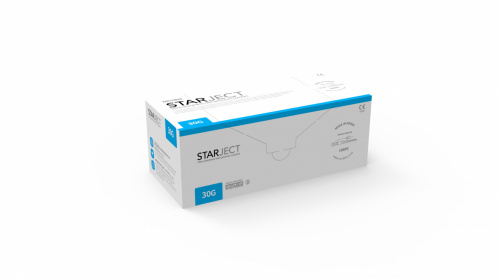 Картинка Иглы карпульные MCTBIO STARJECT 30G-L (0.3х25 мм) 100 шт/упак для анонса