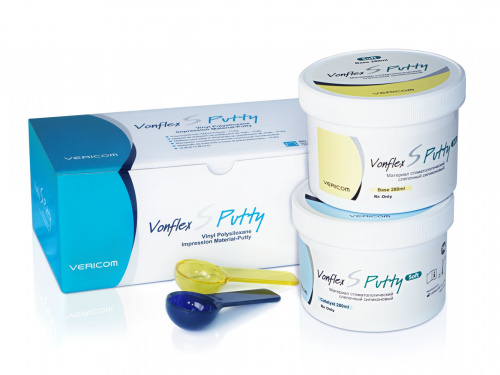 Картинка Материал стоматологический слепочный силиконовый Vonflex S Putty Soft Normal для анонса