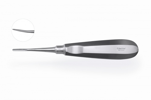 Картинка Элеватор Lindo-Levien с микрозубцами Microsaw изогнутый, 2.5&nbsp;мм для анонса